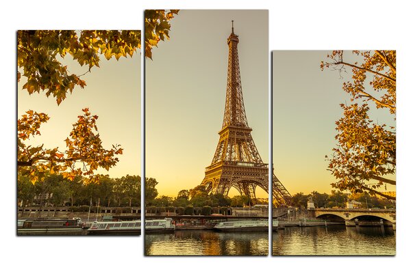 Obraz na plátne - Eiffel Tower 1110C (90x60 cm)