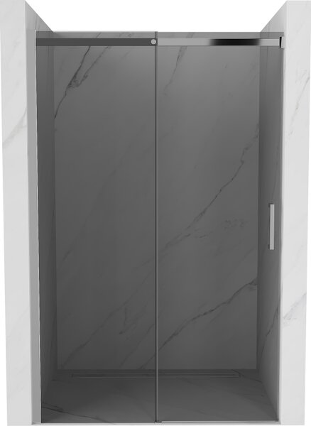 Mexen Omega posúvacie sprchové dvere 100 cm, grafitová čierna, chrómová - 825-100-000-01-40