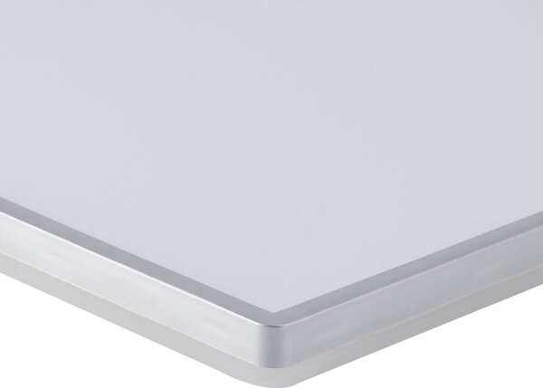 Brilagi - LED kúpeľňové stropné svietidlo ULTRA SLIM LED/24W/230V 42x42 cm strieborné IP54