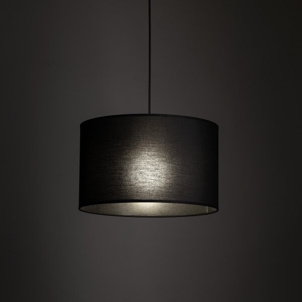 Luster na lanku do lištového systému TRACER 1xE27/15W/230V pr. 38 cm čierna