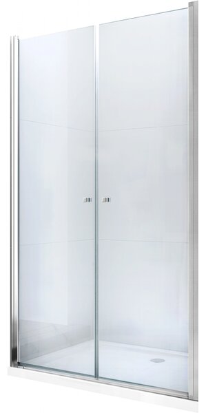 Mexen Texas kyvné sprchové dvere 80 cm, transparentnéné, chrómová - 880-080-000-01-00