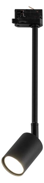 Luster na tyči do 3-fázového lištového systému TOP 1xGU10/8W/230V čierna