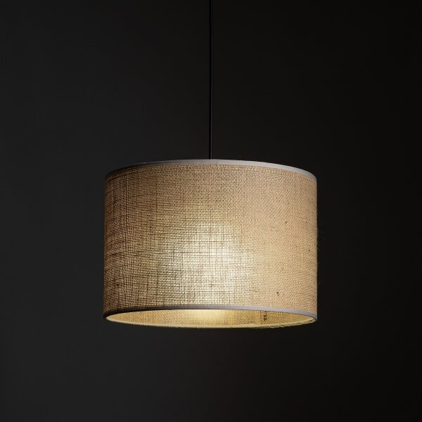 Luster na lanku 3-fáz. lišto. systému TRACER 1xE27/15W/230V pr. 30 cm čierna/hnedá