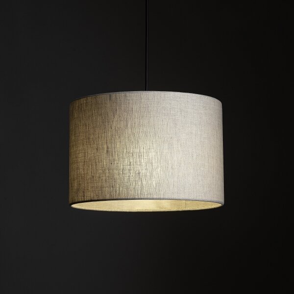 Luster na lanku 3-fáz. lišto. systému TRACER 1xE27/15W/230V pr. 30 cm čierna/šedá