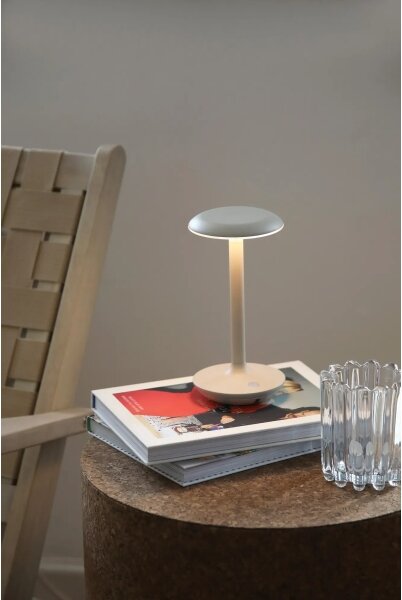 Markslöjd 108917-LED Stm. nab. lampa PETIT 2W/1800 mAh 2200/2700/3000K IP44 šedá