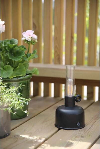 Markslöjd 108919 - LED Stm. nabíjacia lampa ASTRID LED/2W/1200 mAh IP44 čierna