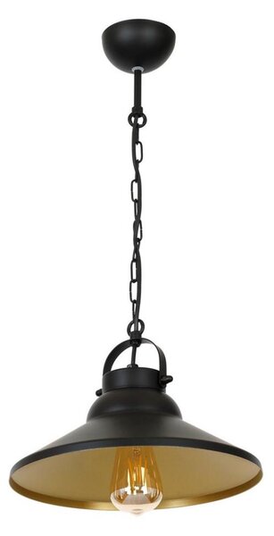 Luster na reťazi IRON 1xE27/60W/230V