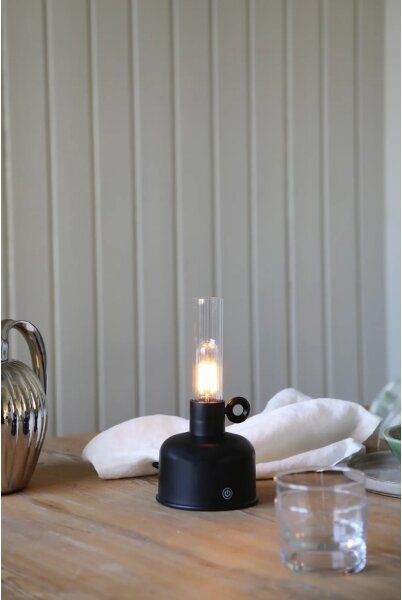 Markslöjd 108919 - LED Stm. nabíjacia lampa ASTRID LED/2W/1200 mAh IP44 čierna