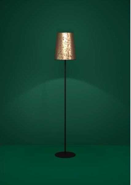 Eglo 390295 - Stojacia lampa CASTUERA 1xE27/25W/230V zlatá/ružová