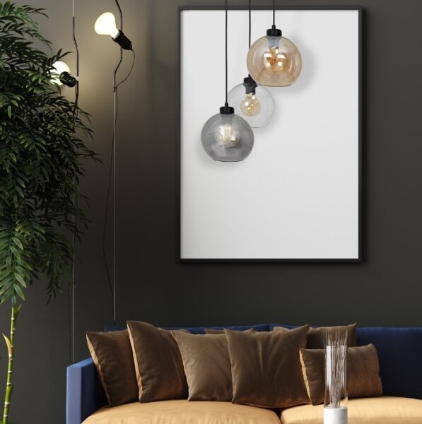 Luster na lanku SOFIA 3xE27/60W/230V mix