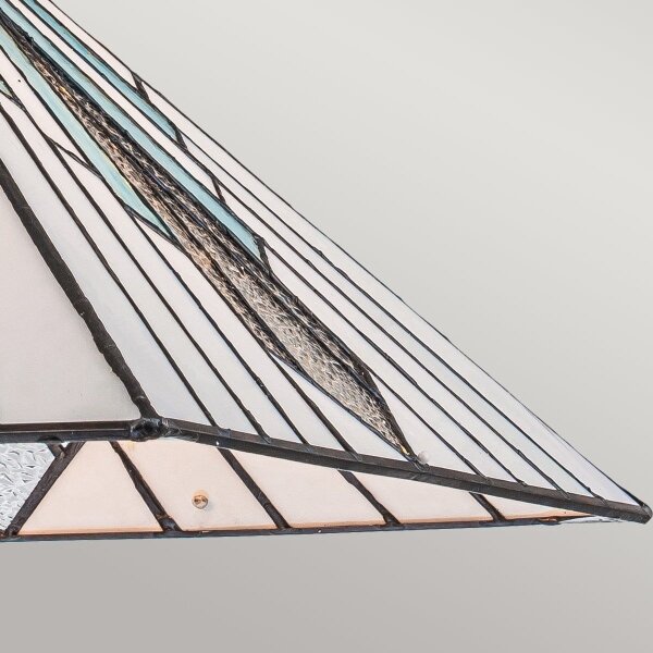 Elstead TF-ALDERLEY-P - Luster na reťazi Tiffany ALDERLEY 1xE27/60W/230V