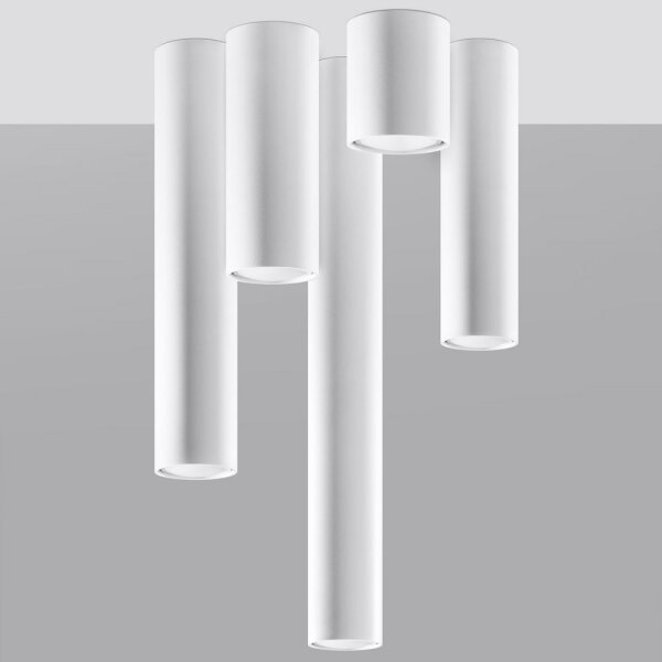 Sollux SL.0996 - Bodové svietidlo LAGOS 1xGU10/10W/230V 10 cm biela