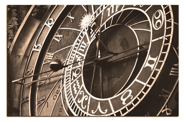 Obraz na plátne - Pražský orloj 1113FA (60x40 cm)