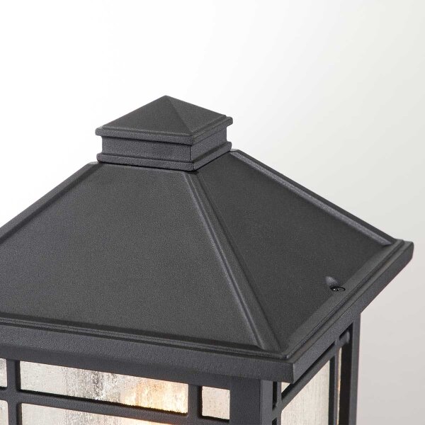 Quoizel QZ-CEDAR-POINT3-M-BK - Vonkajšia lampa CEDAR POINT 1xE27/60W/230V IP44