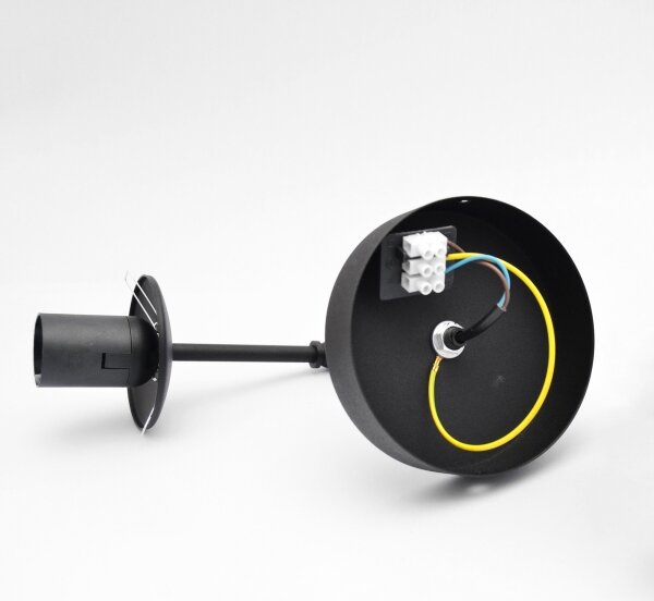 Nástenná lampa MOON 1xE27/15W/230V čierna