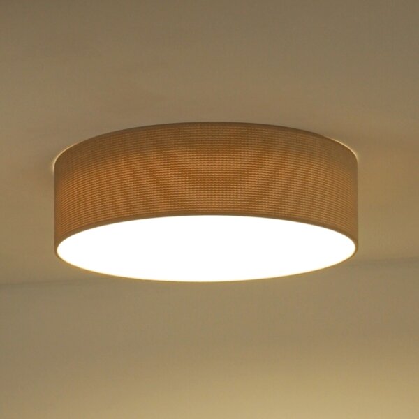 Duolla - LED Stropné svietidlo CORTINA LED/26W/230V pr. 30 cm 4000K béžová