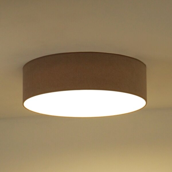 Duolla - LED Stropné svietidlo CORTINA LED/26W/230V pr. 45 cm 4000K hnedá