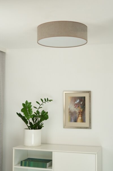 Duolla - LED Stropné svietidlo CORTINA LED/26W/230V pr. 30 cm 4000K hnedá