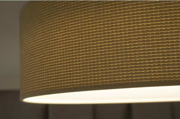 Duolla - LED Stropné svietidlo CORTINA LED/26W/230V pr. 30 cm 4000K béžová
