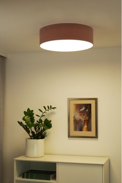 Duolla - LED Stropné svietidlo CORTINA LED/26W/230V pr. 45 cm 4000K ružová