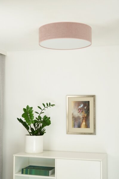 Duolla - LED Stropné svietidlo CORTINA LED/26W/230V pr. 30 cm 4000K ružová