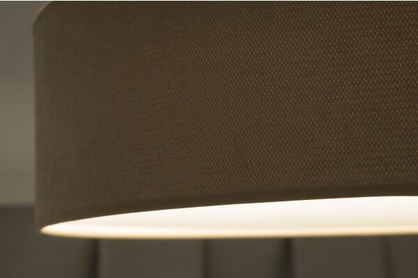 Duolla - LED Stropné svietidlo CORTINA LED/26W/230V pr. 45 cm 4000K hnedá
