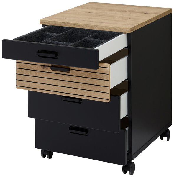 KONTAJNER NA KOLIESKACH, 45/66/55 cm Stylife - Online Only kancelárie, Online Only