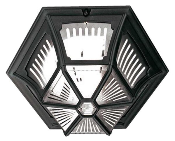 Elstead PR12-BLACK - Vonkajšie stropné svietidlo PARISH 1xE27/60W/230V IP44