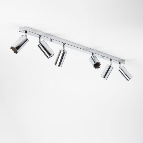 Brilagi - Kúpeľňové bodové svietidlo SELE 6xGU10/30W/230V IP44 lesklý chróm