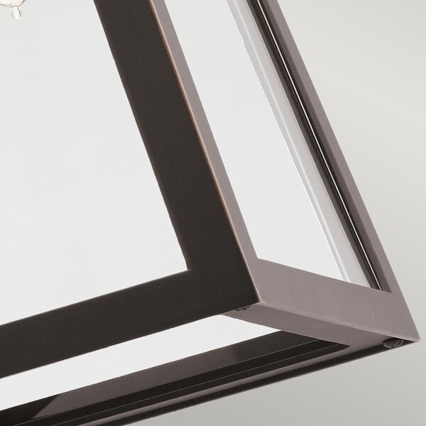 Kichler KL-DELISON-M-RZ - Vonkajšie nástenné svietidlo DELISON 1xE27/60W/230V IP44