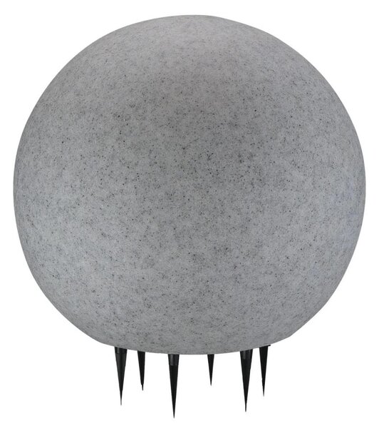 Vonkajšia lampa ARGENTO 1xE27/15W/230V pr. 40 cm IP65 šedá