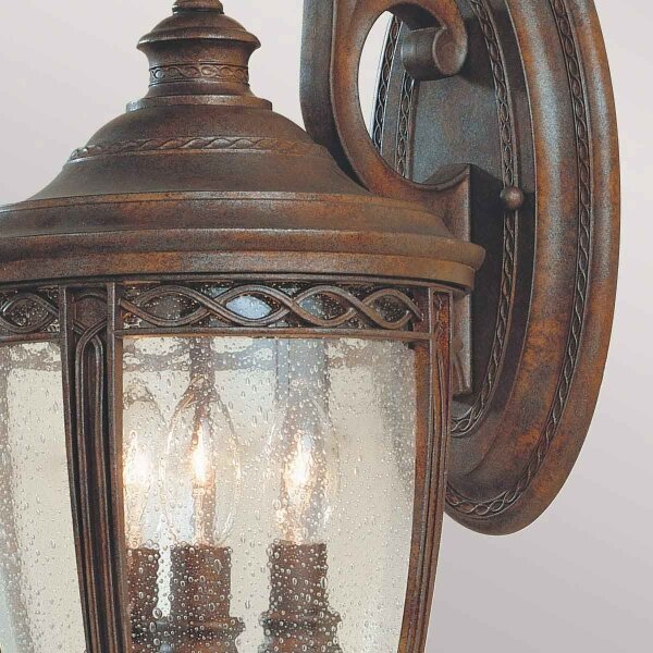 Feiss FE-EB2-M-BRB-Vonkajšie nástenné svietidlo ENGLISH BRIDLE 3xE14/60W/230V IP44