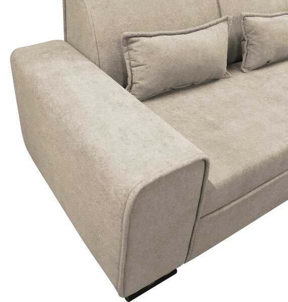 ROHOVÁ SEDAČKA, textil, béžová MID.YOU - Sedačky, Online Only