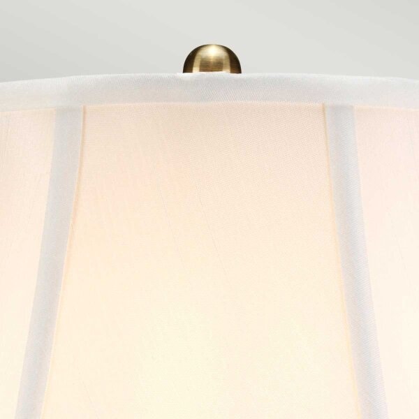 Elstead GOLD-THISTLE-TL - Stolná lampa GOLDTHISTLE 1xE27/60W/230V