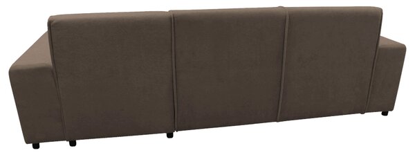 ROHOVÁ SEDAČKA, textil, hnedá MID.YOU - Sedačky, Online Only