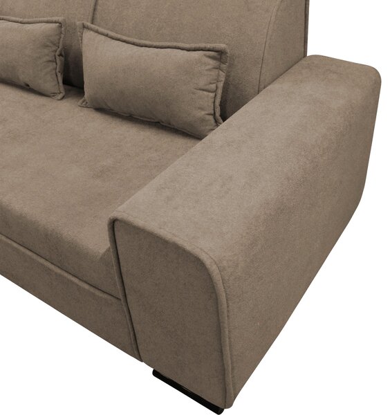 ROHOVÁ SEDAČKA, textil, taupe MID.YOU - Sedačky, Online Only