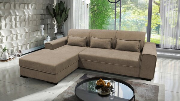 ROHOVÁ SEDAČKA, textil, taupe MID.YOU - Sedačky, Online Only