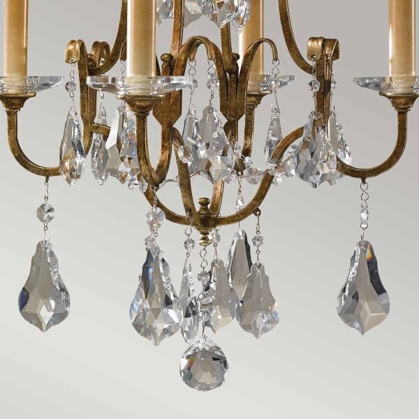Feiss FE-VALENTINA4 - Luster na reťazi VALENTINA 4xE14/60W/230V