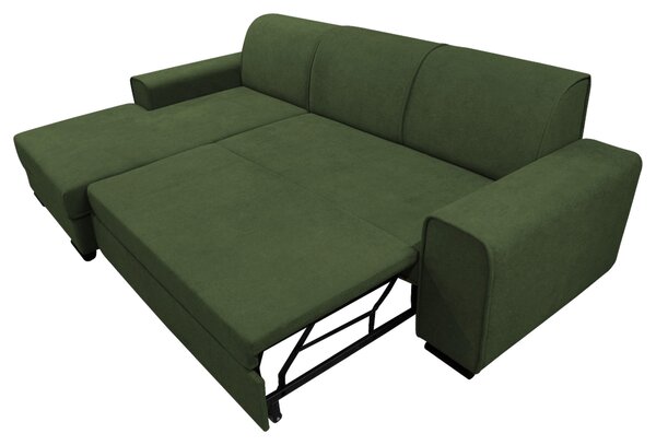 ROHOVÁ SEDAČKA, textil, zelená MID.YOU - Sedačky, Online Only