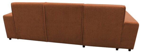 ROHOVÁ SEDAČKA, textil, hrdzavá MID.YOU - Sedačky, Online Only