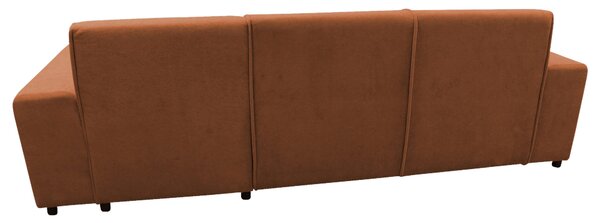 ROHOVÁ SEDAČKA, textil, hrdzavá MID.YOU - Sedačky, Online Only