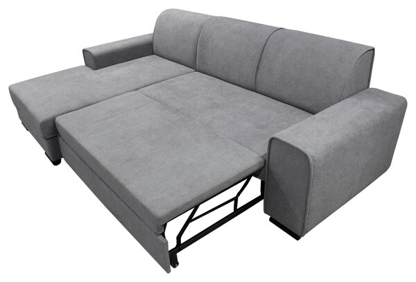 ROHOVÁ SEDAČKA, textil, sivá MID.YOU - Sedačky, Online Only