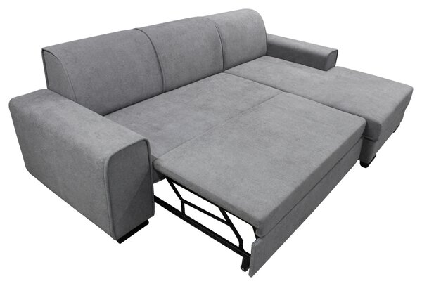 ROHOVÁ SEDAČKA, textil, sivá MID.YOU - Sedačky, Online Only