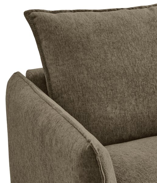KRESLO, textil, hnedá Livetastic - Online Only obývacie izby, Online Only