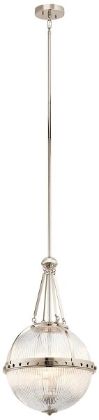 Kichler KL-ASTER-P-PN - Luster na tyči ASTER 3xE14/60W/230V
