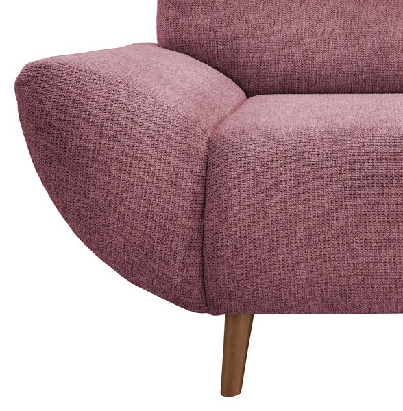 TROJMIESTNA POHOVKA, drevo, textil, černicová MID.YOU - Sedačky, Online Only