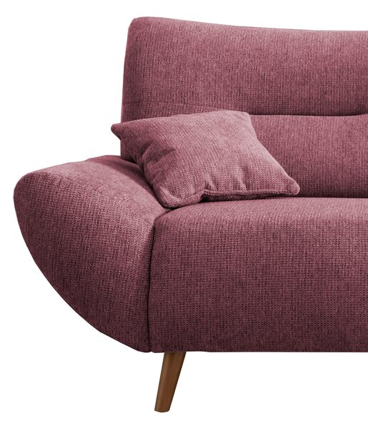 TROJMIESTNA POHOVKA, drevo, textil, černicová MID.YOU - Sedačky, Online Only