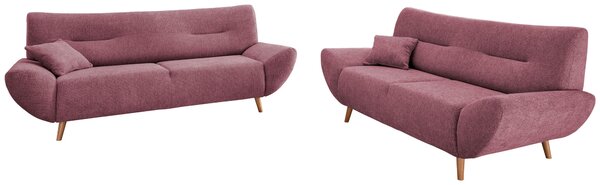 TROJMIESTNA POHOVKA, drevo, textil, černicová MID.YOU - Sedačky, Online Only