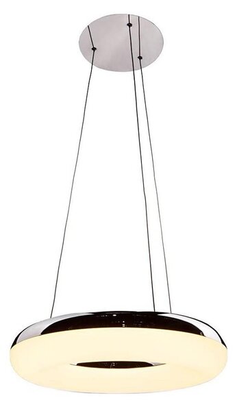 LED Luster na lanku LED/40W/230V 3000K pr. 40 cm lesklý chróm