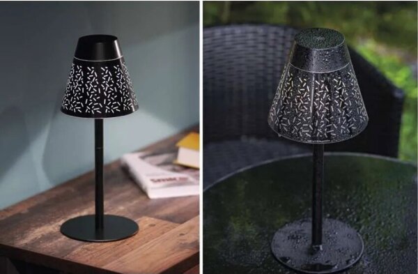 LED Stmievateľná nabíjacia vonkajšia stolná lampa LED/4,2W/5V 2200mAh IP44